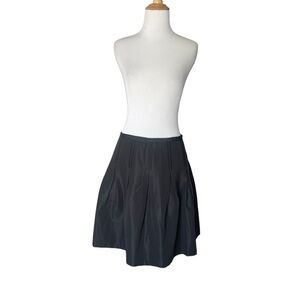 Black Gap Pleated Mini Skirt